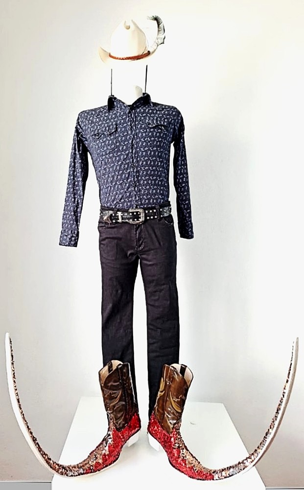 Traje de bailarín tribal de Matehuala